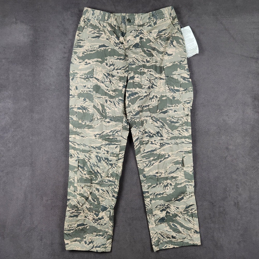 Propper US Air Force Airman Battle Uniform Pant Mens 36 R Digital Tiger Camo ABU